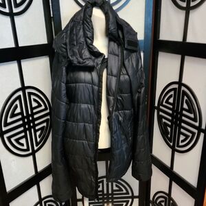 Women's Black Quilted Jacket